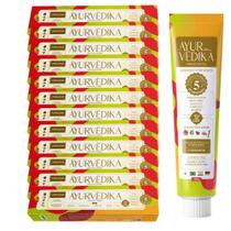 Kit 12 Creme Dental Ayurvédico Sem Flúor Cinnamon Natural Kit 12 Creme Dental Ayurvédico Sem Flúor Cinnamon Natural