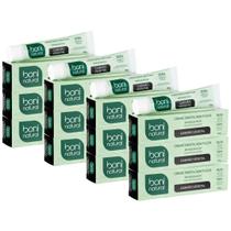 Kit 12 Creme Dental Boni Natural Sem Fluor Carvao Vegetal Branqueador Antisseptico Halito Fresco 90g