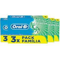 Kit 12 Creme Dental Oral-B Extra Fresh Menta 70g Cada