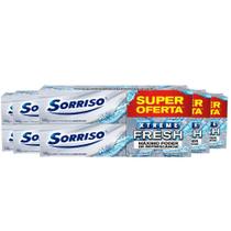 Kit 12 Creme Dental Sorriso 140g Xtreme Fresh Máximo Poder Kit 12 Creme Dental Sorriso 140g Xtreme Fresh Máximo Poder