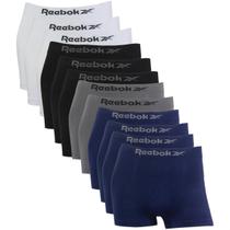 Kit 12 Cuecas Boxer Masculina Reebok Classic Original Lisa