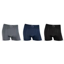 Kit 12 Cuecas Boxer Rafa Parize Masculino Adulto Microfibra Conforto e Praticidade no Dia a Dia