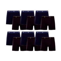 Kit 12 Cuecas Boxer Trifil Sem Costura - Cotton