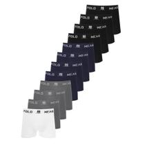 Kit 12 Cuecas Masculinas Box Microfibra Polo Wear