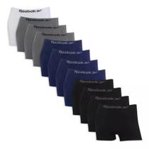 Kit 12 Cuecas Masculinas Box Microfibra Reebok Kit 12 Cuecas Masculinas Box Microfibra Reebok