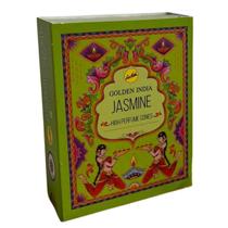 Kit 12 Cxs Incenso Cascata Indiano Golden 10 Cones - Escolha