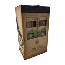 Kit 12 Cxs Incenso Mistico 0% Carvão 8 Var - Escolha o Aroma Kit 12 Cxs Incenso Mistico 0% Carvão 8 Var - Escolha o Aroma