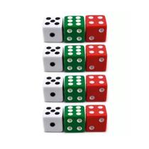 Kit 12 Dados De 6 Lados Cores Variadas Jogos