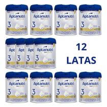 Kit 12 Danone Fórmula Infantil Pó Aptanutri Profutura 3 800g (7891025118763) Kit 12 Danone Fórmula Infantil Pó Aptanutri Profutura 3 800g (7891025118763)