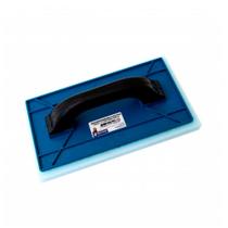 Kit 12 Desempenadeira Plástico Azul C/ Espuma 17x30cm