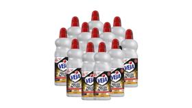 Kit 12 Desinfetante Veja Power Action Pinho 1L