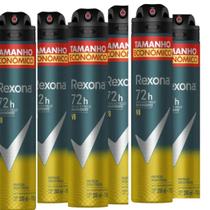 Kit 12 Desodorante Aerosol Rexona Men V8 Tamanho Econômico 200ml