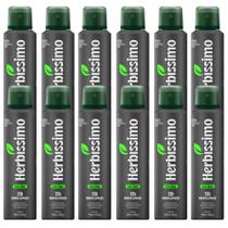 Kit 12 Desodorante Aerossol Herbíssimo Dark Silver 150 Ml - Dana Kit 12 Desodorante Aerossol Herbíssimo Dark Silver 150 Ml - Dana
