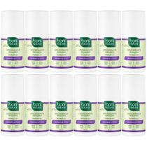 Kit 12 Desodorante Boni Natural Roll-On Natural Coco E Magnésio Vegano Lavanda 24Hrs Proteção 55ml