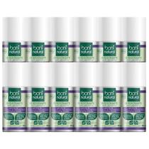 Kit 12 Desodorante Boni Natural Roll-On Natural Coco E Magnésio Vegano Lavanda 24Hrs Proteção 55ml