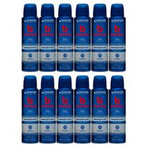 Kit 12 Desodorante Bozzano Sensitive Sem Perfume Aerosol Antitranspirante 48h 150ml cada