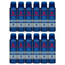 Kit 12 Desodorante Bozzano Sensitive Sem Perfume Aerosol Antitranspirante 48h com 150ml