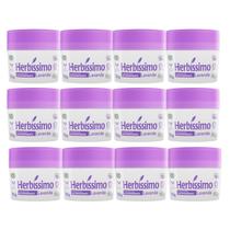 Kit 12 Desodorante Creme Lavanda Herbíssimo 55G - Dana