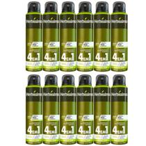 Kit 12 Desodorante Masculino Herbíssimo Green Leaf 150Ml - Dana