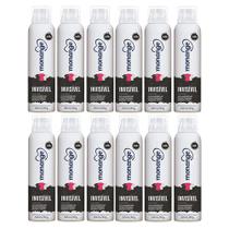 Kit 12 Desodorante Monange Invisível Aerosol Antitranspirante 48h com 150ml cada