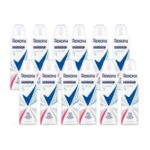 Kit 12 Desodorante Rexona Sem Perfume Aerosol Antitranspirante 72h 150ml