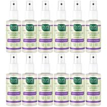 Kit 12 Desodorante Spray Boni Natural Melaleuca Lavanda Sem Aluminio Vegano 24h Sem Parabenos 120ml