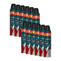 Kit 12 Desodorantes Antitranspirantes Aerosol Masculino Rexona Antibacterial + Invisible 72h 250ml Kit 12 Desodorantes Antitranspirantes Aerosol Masculino Rexona Antibacterial + Invisible 72h 250ml