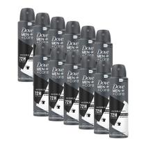 Kit 12 Desodorantes Dove Men+Care Antitranspirante Aerossol Invisible Dry 150ml