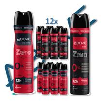 kit 12 desodorantes masculino feminino vegano zero al above