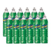 Kit 12 Detergente Lava Louças Minuano Limão 500ml