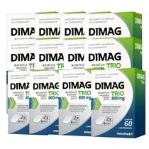 Kit 12 Dimag Trio Magnésio 800mg 60 Comprimidos Maxinutri