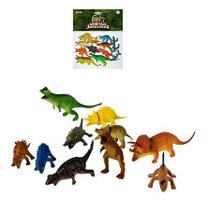 Kit 12 dinossauros jurássicos sortidos