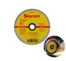 Kit 12 Disco de Corte Starrett DAC180 Para Metal E Aço Inox