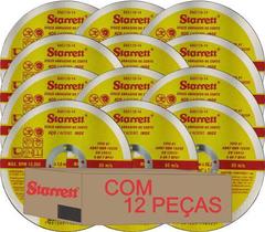 Kit 12 Discos Corte Metal Aço Inox Dac115-14 115mm Starrett