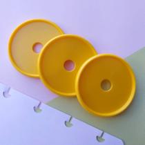 Kit 12 Discos GG 45mm de Caderno Infinito Sistema Inteligente Amor Infinito Cadernos - Círculo