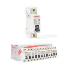 Kit 12 Disjuntores Unipolar Padrão Din 3ka Curva C Strahl