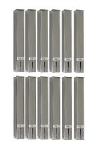 Kit 12 Dispensers Quadrado 50ml Inox Kit 12 Dispensers Quadrado 50ml Inox