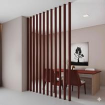Kit 12 Divisórias de ambiente Wpc 270cm X 10cm X 3,5cm Formaco Decor