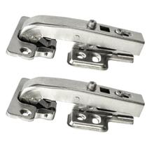 Kit 12 Dobradiças 90 Amortecedor Canto Falso 35mm Armários