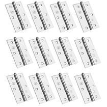 Kit 12 Dobradiças Silvana em Aço Zincado para Portas e Janelas 2.1/2"