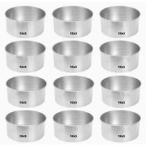 Kit 12 (DOZE) Forma BENTO CAKE n 10 x 5 cm Assadeira Forminha Bolo