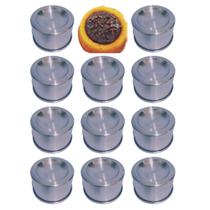 Kit 12(DOZE) Jogo Forma Mini Ballerine 10x6 Piscina Vulcão