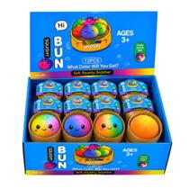 kit 12 dumpling Squishy Bolinho Surpresa Brinquedo AntiStress sensorial para Crianças e adultos