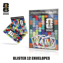 Kit 12 envelopes de figurinhas copa do mundo 2026 ( 84 figurinhas) - panini Kit 12 envelopes de figurinhas copa do mundo 2026 ( 84 figurinhas) - panini