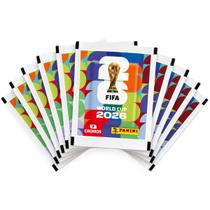Kit 12 Envelopes de Figurinhas Copa do Mundo FIFA 2026 com 7 Cromos - Panini Kit 12 Envelopes de Figurinhas Copa do Mundo FIFA 2026 com 7 Cromos - Panini