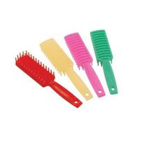 Kit 12 Escovas Plástica Safira Carol Cores Variadas