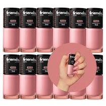 Kit 12 Esmalte Cremoso Nude Maria Friends 7ml Cor Vibrante Kit 12 Esmalte Cremoso Nude Maria Friends 7ml Cor Vibrante