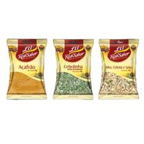 Kit 12 Especiarias Condimentos Temperos Completos Real Sabor Ervas Ltt Alimentos