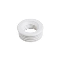 Kit 12 Espude Plástico Sanfonado Branco 40mm - Plasbohn