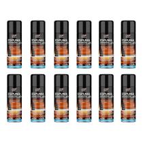 Kit 12 Espuma Limpadora Orbi 300ml 209g Limpeza Profunda Tecidos Vinil Uso Automotivo Premium